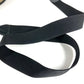 LOEWE Vintage Padlock Logo Crossbody Shoulder Bag in Leather/Canvas, Unisex, Black