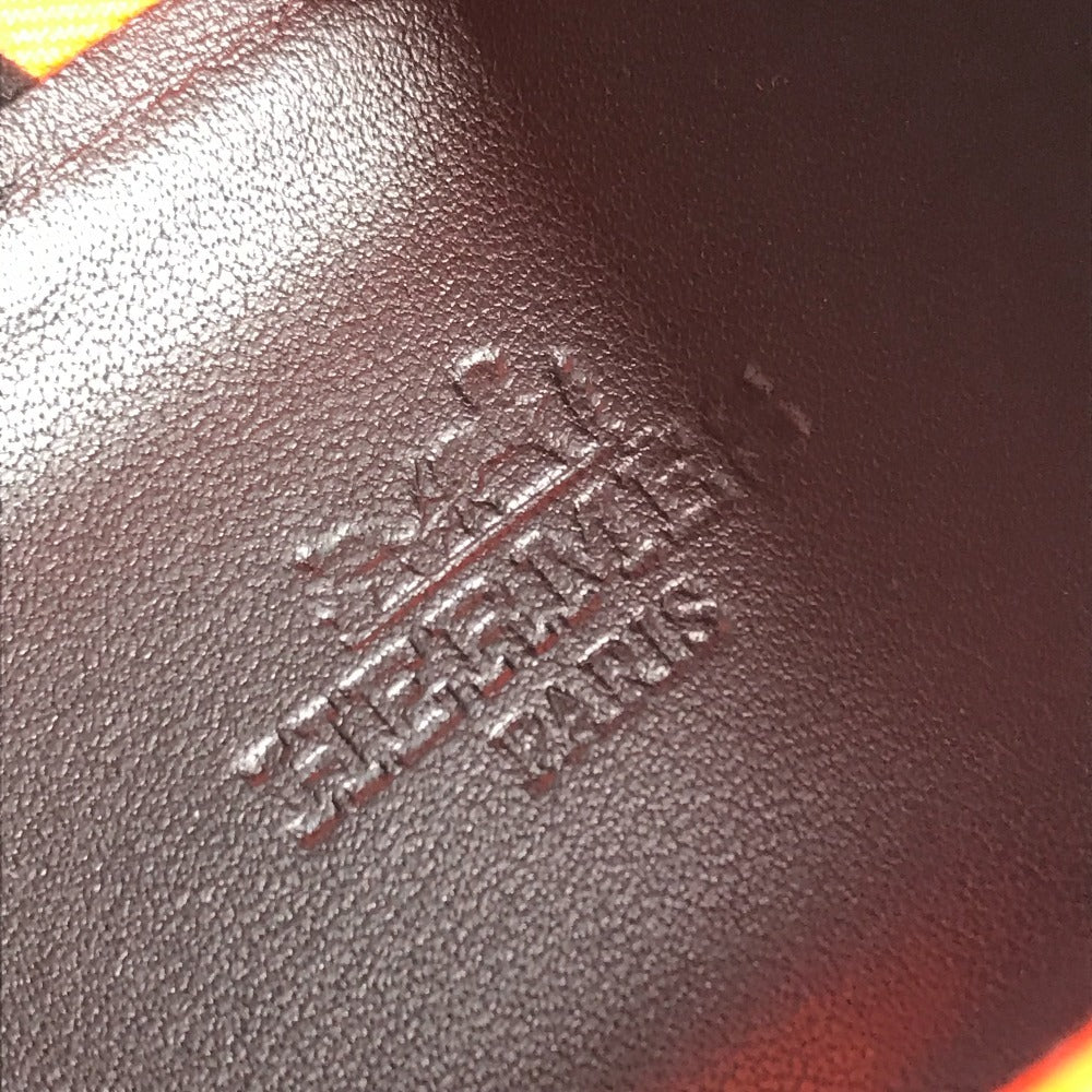 HERMES Logo Duel Shoes Sneakers Women's Rubber Silver