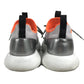 HERMES Logo Duel Shoes Sneakers Women's Rubber Silver