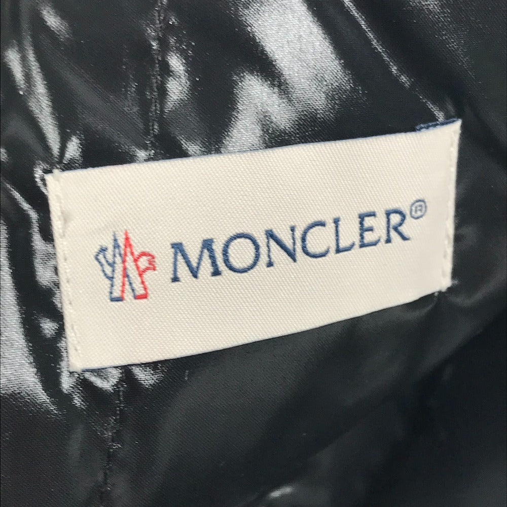 MONCLER ダウン ロゴ GONNA SKIRT アパレル ボトムス スカート ナイロン レディース ブラック