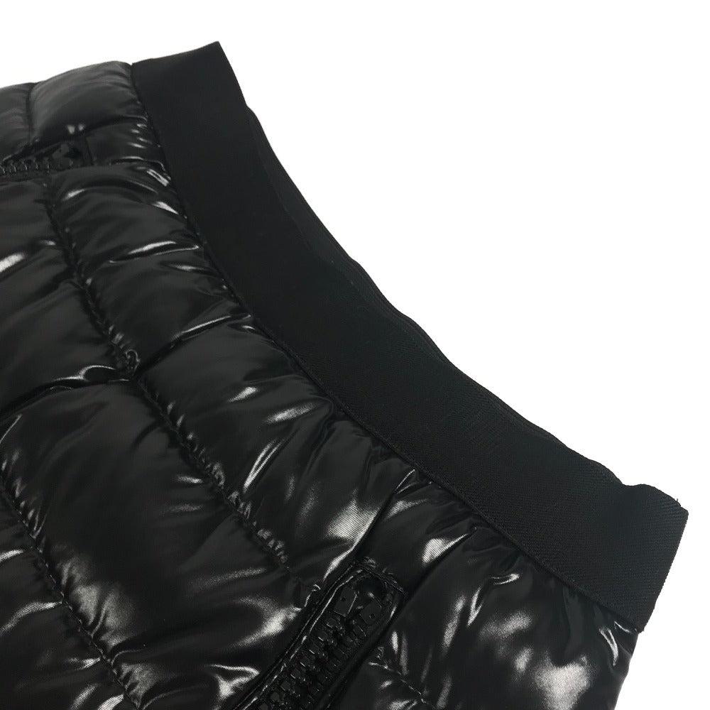 MONCLER ダウン ロゴ GONNA SKIRT アパレル ボトムス スカート ナイロン レディース ブラック