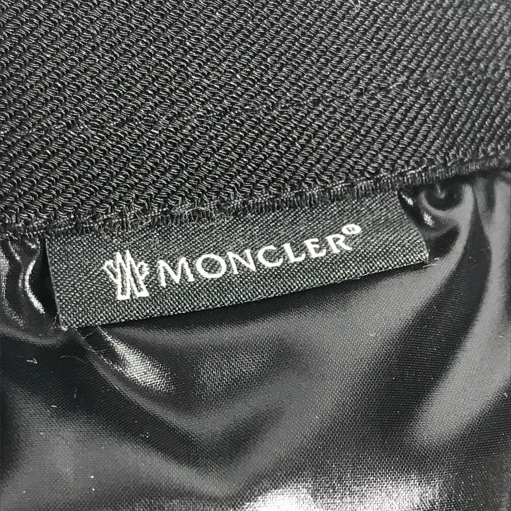 MONCLER ダウン ロゴ GONNA SKIRT アパレル ボトムス スカート ナイロン レディース ブラック