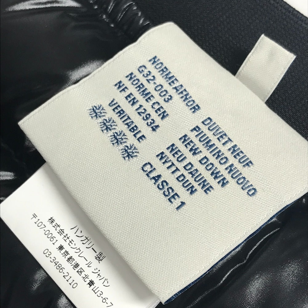 MONCLER ダウン ロゴ GONNA SKIRT アパレル ボトムス スカート ナイロン レディース ブラック