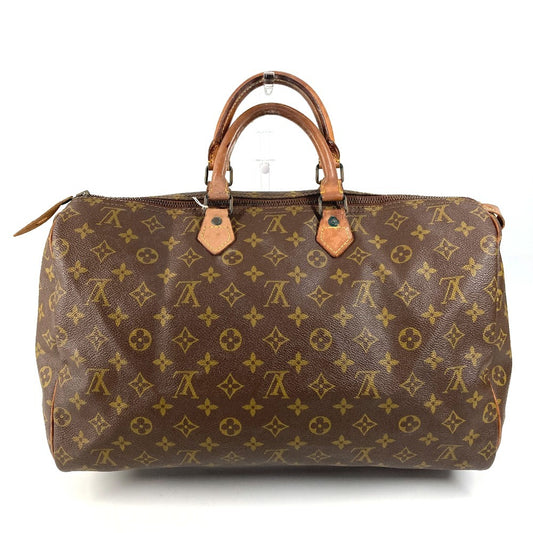 LOUIS VUITTON M41522 モノグラム 旧型 スピーディ40 スピーディ 40 カバン トートバッグ ミニボストンバッグ ハンドバッグ モノグラムキャンバス ユニセックス ブラウン