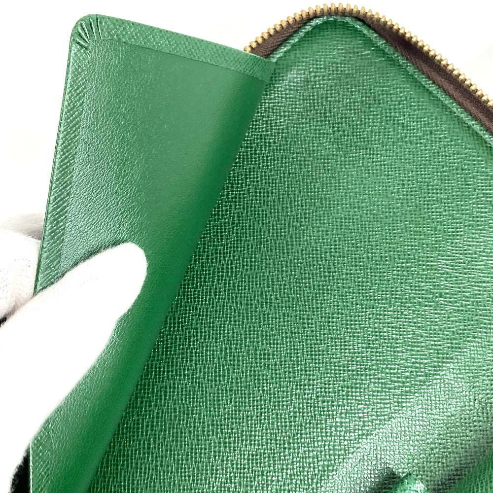 LOUIS VUITTON M60035 Monogram Groom Zippy Organizer Bellboy Long Wallet, Round Zipper, Monogram Canvas, Unisex, Green