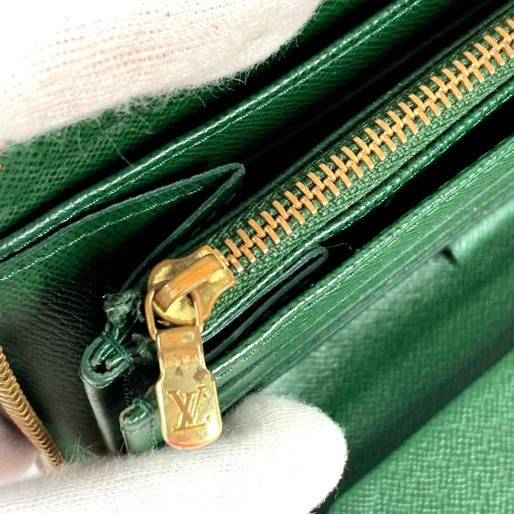 LOUIS VUITTON M60035 Monogram Groom Zippy Organizer Bellboy Long Wallet, Round Zipper, Monogram Canvas, Unisex, Green