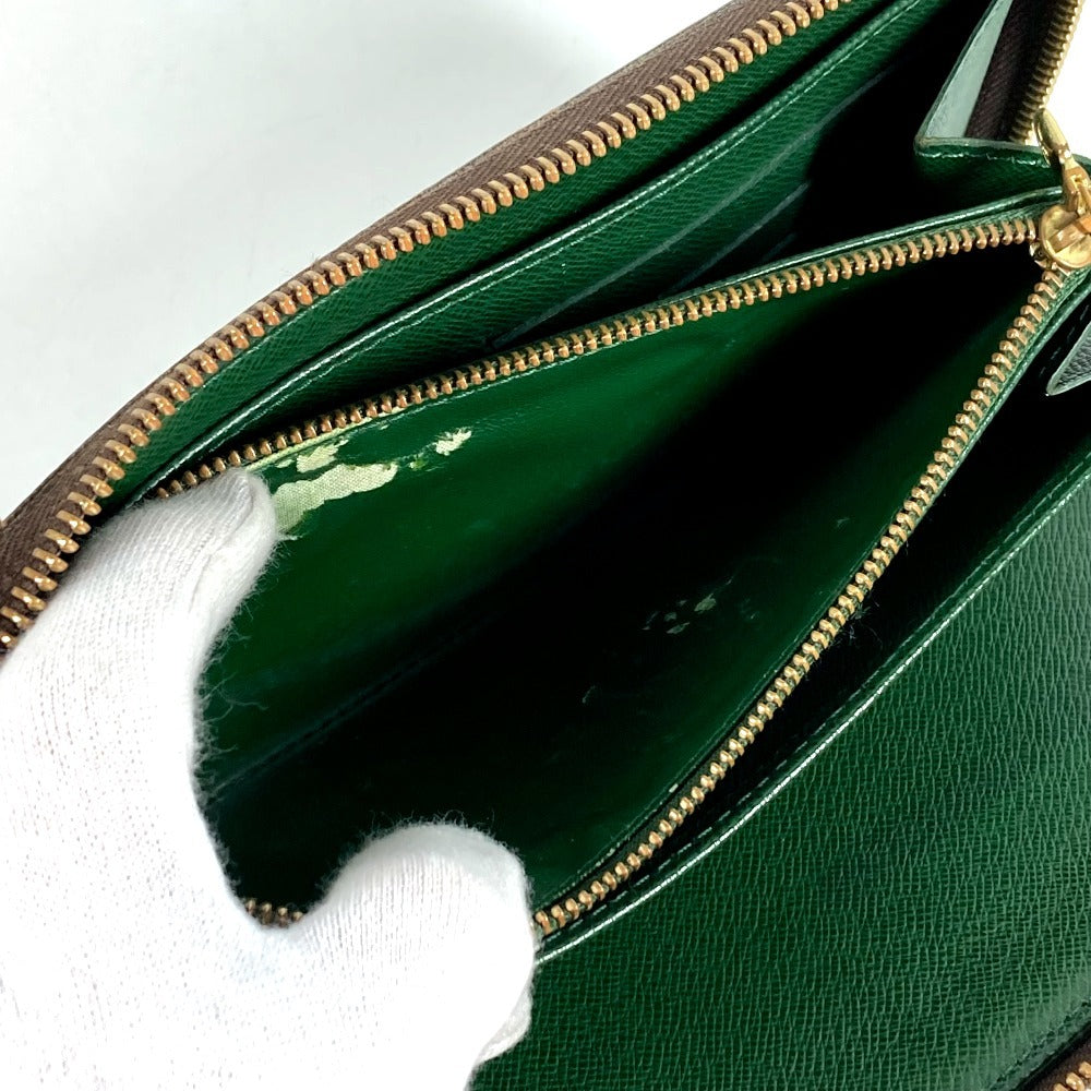 LOUIS VUITTON M60035 Monogram Groom Zippy Organizer Bellboy Long Wallet, Round Zipper, Monogram Canvas, Unisex, Green