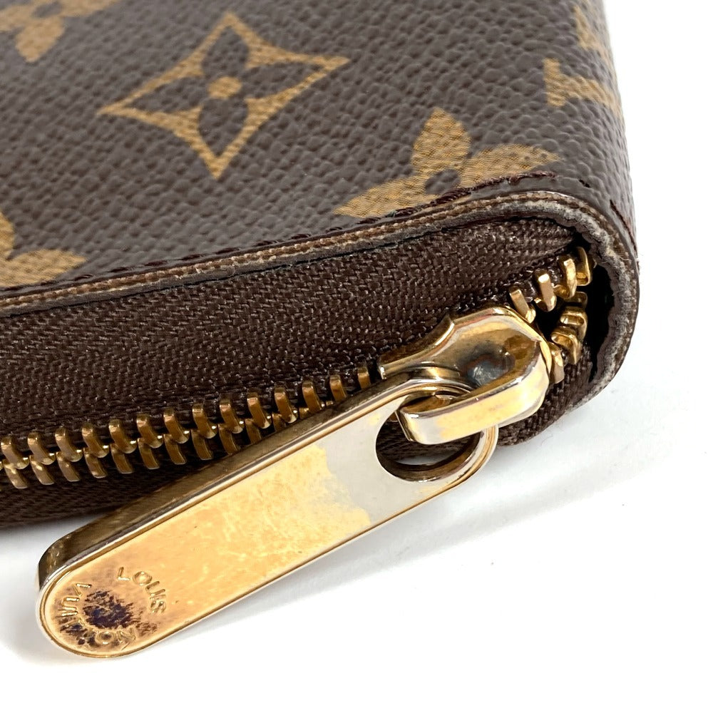 LOUIS VUITTON M60035 Monogram Groom Zippy Organizer Bellboy Long Wallet, Round Zipper, Monogram Canvas, Unisex, Green