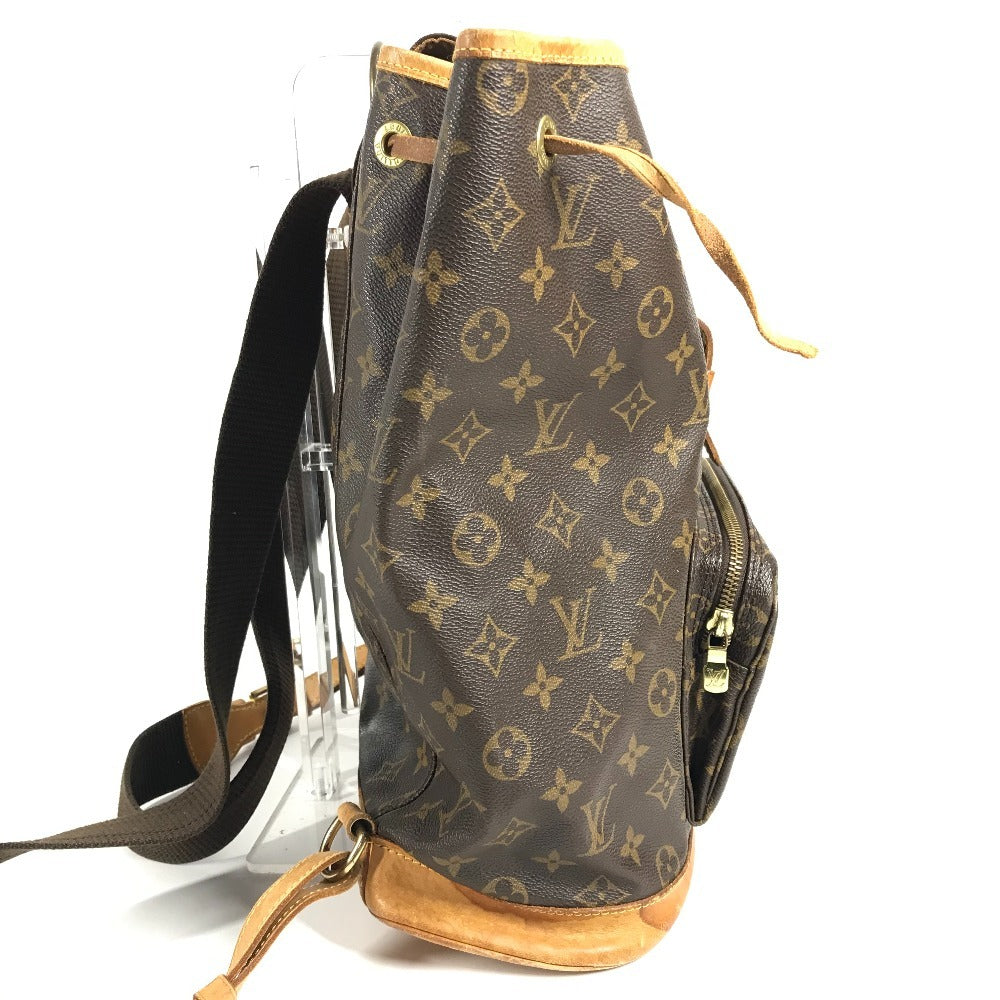 LOUIS VUITTON M51135 Monogram Montsouris GM Backpack, Bag, Rucksack, Women's, Brown