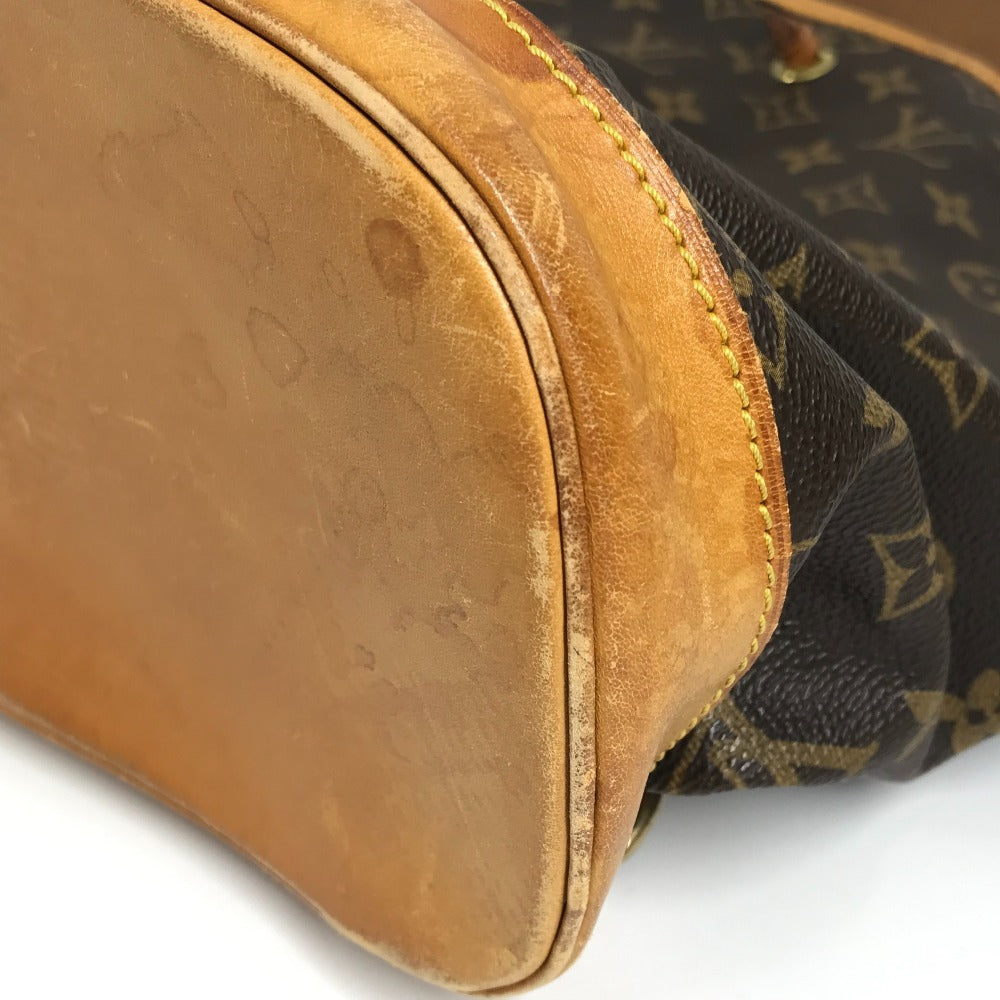 LOUIS VUITTON M51135 Monogram Montsouris GM Backpack, Bag, Rucksack, Women's, Brown