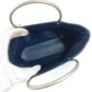 CHANEL CC Coco Mark Logo Metal Handle Bag Tote Bag Mini Bag Handbag Nylon Canvas Unisex Blue