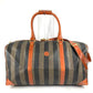 FENDI Vintage Pecan Bag Travel Bag Handbag Shoulder Bag 2-Way Bag Boston Bag PVC/Leather Unisex Khaki