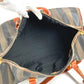 FENDI Vintage Pecan Bag Travel Bag Handbag Shoulder Bag 2-Way Bag Boston Bag PVC/Leather Unisex Khaki