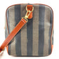 FENDI Vintage Pecan Bag Travel Bag Handbag Shoulder Bag 2-Way Bag Boston Bag PVC/Leather Unisex Khaki