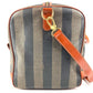 FENDI Vintage Pecan Bag Travel Bag Handbag Shoulder Bag 2-Way Bag Boston Bag PVC/Leather Unisex Khaki