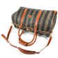 FENDI Vintage Pecan Bag Travel Bag Handbag Shoulder Bag 2-Way Bag Boston Bag PVC/Leather Unisex Khaki