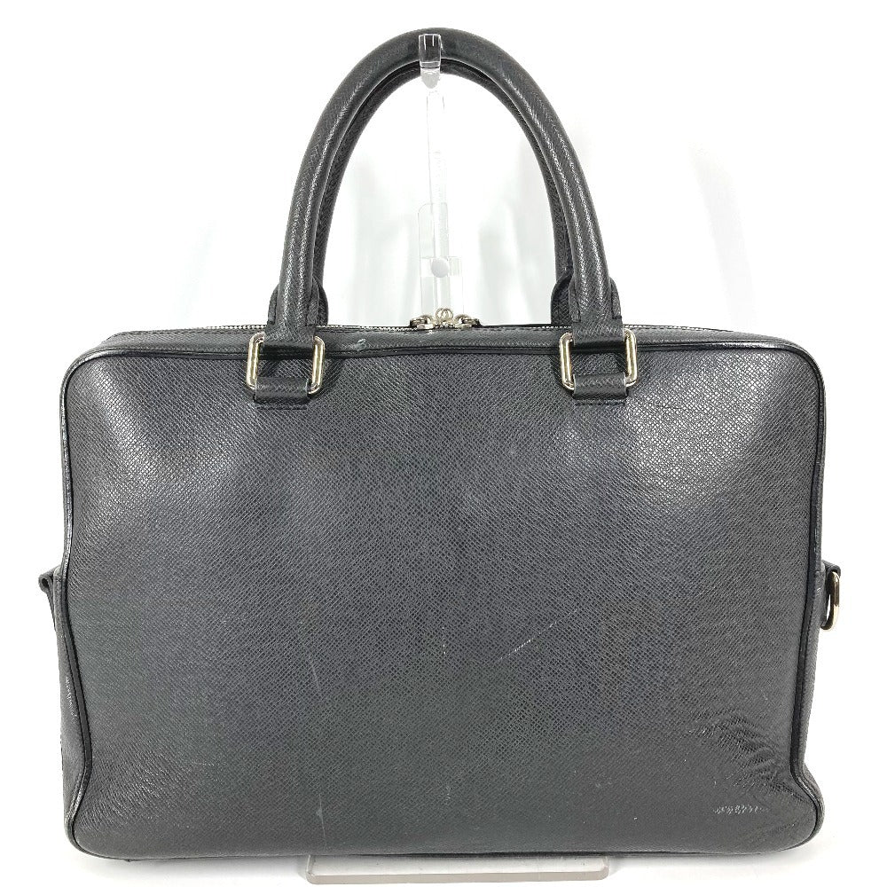 LOUIS VUITTON M32952 タイガ PDB ポルト ドキュマン ビジネス PM ハンドバッグ カバン トートバッグ ブリーフケース ビジネスバッグ タイガレザー メンズ ブラック