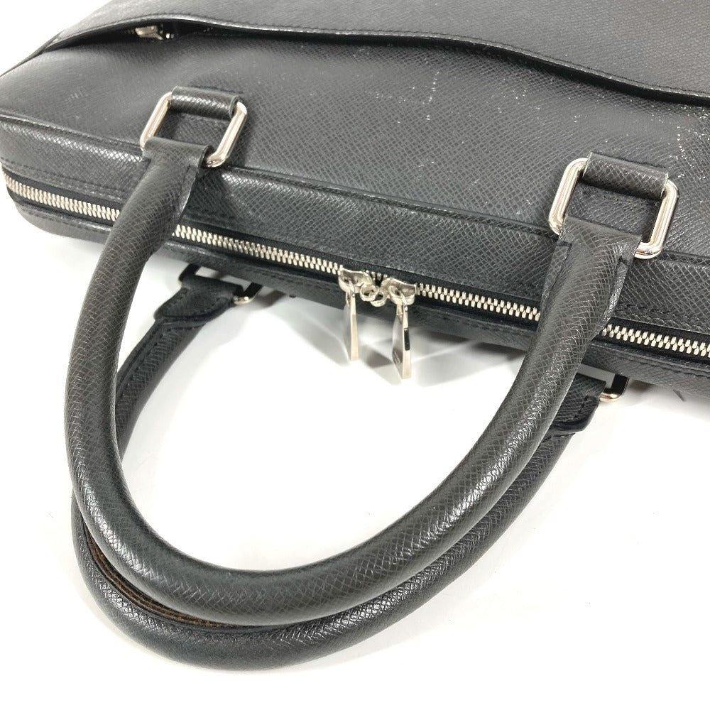 LOUIS VUITTON M32952 タイガ PDB ポルト ドキュマン ビジネス PM ハンドバッグ カバン トートバッグ ブリーフケース ビジネスバッグ タイガレザー メンズ ブラック