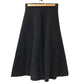MONCLER Logo Patch GONNA TRICOT KNITWEAR SKIRT Apparel Long Skirt Wool Women's Black