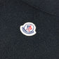 MONCLER Logo Patch GONNA TRICOT KNITWEAR SKIRT Apparel Long Skirt Wool Women's Black