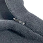 MONCLER Logo Patch GONNA TRICOT KNITWEAR SKIRT Apparel Long Skirt Wool Women's Black