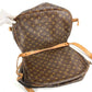 LOUIS VUITTON M42254 Monogram Saumur 35 Shoulder Bag, Crossbody Flap, Monogram Canvas, Unisex, Brown