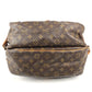 LOUIS VUITTON M42254 Monogram Saumur 35 Shoulder Bag, Crossbody Flap, Monogram Canvas, Unisex, Brown