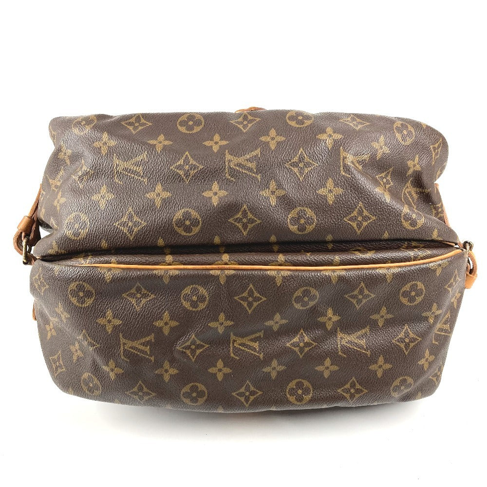 LOUIS VUITTON M42254 Monogram Saumur 35 Shoulder Bag, Crossbody Flap, Monogram Canvas, Unisex, Brown