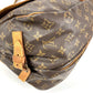 LOUIS VUITTON M42254 Monogram Saumur 35 Shoulder Bag, Crossbody Flap, Monogram Canvas, Unisex, Brown