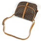 LOUIS VUITTON M42254 Monogram Saumur 35 Shoulder Bag, Crossbody Flap, Monogram Canvas, Unisex, Brown