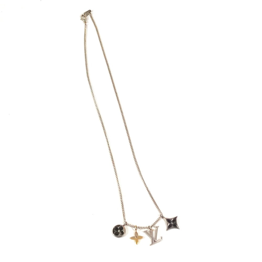 LOUIS VUITTON M00521 ペンダント LV インスティンクト アクセサリー チェーンネックレス ネックレス メタル ユニセックス シルバー