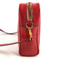 HERMES Vintage Cheval Horse Jockey Bag Pochette Crossbody Shoulder Bag Leather Unisex Red