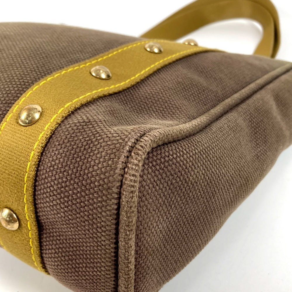 LOUIS VUITTON M40086 Antigua Cabas MM Cabas MM Bag Tote Bag Shoulder Bag Cotton Unisex Khaki