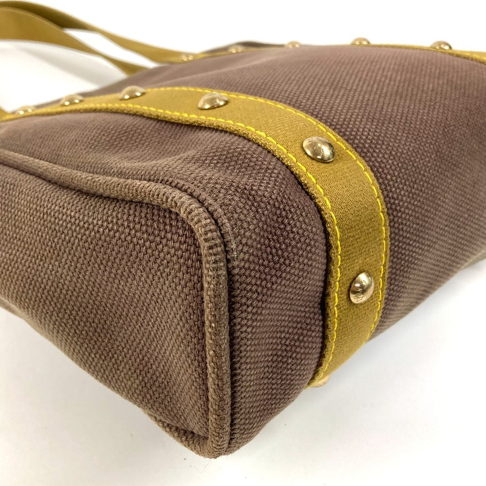 LOUIS VUITTON M40086 Antigua Cabas MM Cabas MM Bag Tote Bag Shoulder Bag Cotton Unisex Khaki