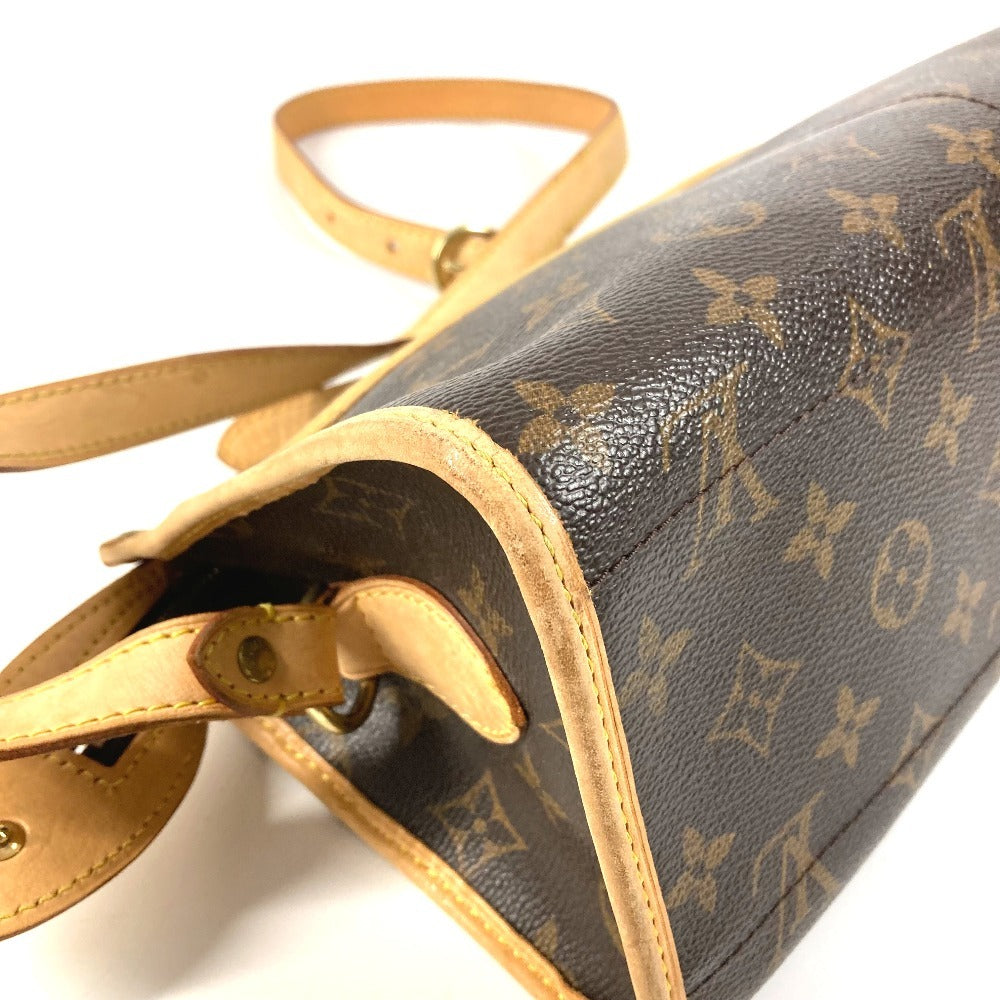 LOUIS VUITTON M40008 モノグラム ポパンクール ロン ポパンクールロン 斜め掛け カバン ショルダーバッグ モノグラムキャンバス ユニセックス ブラウン