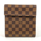 LOUIS VUITTON M99074 ダミエ CDケース DVDケース ポーチ 日本20周年限定 カバン ポーチ ダミエキャンバス ユニセックス エベヌ ブラウン