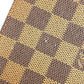 LOUIS VUITTON M99074 ダミエ CDケース DVDケース ポーチ 日本20周年限定 カバン ポーチ ダミエキャンバス ユニセックス エベヌ ブラウン