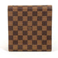 LOUIS VUITTON M99074 ダミエ CDケース DVDケース ポーチ 日本20周年限定 カバン ポーチ ダミエキャンバス ユニセックス エベヌ ブラウン