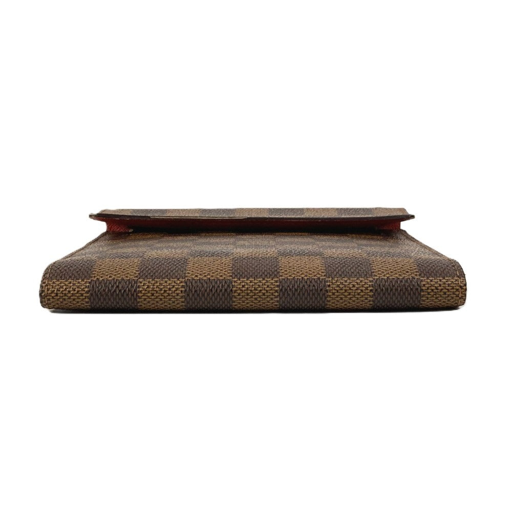 LOUIS VUITTON M99074 ダミエ CDケース DVDケース ポーチ 日本20周年限定 カバン ポーチ ダミエキャンバス ユニセックス エベヌ ブラウン