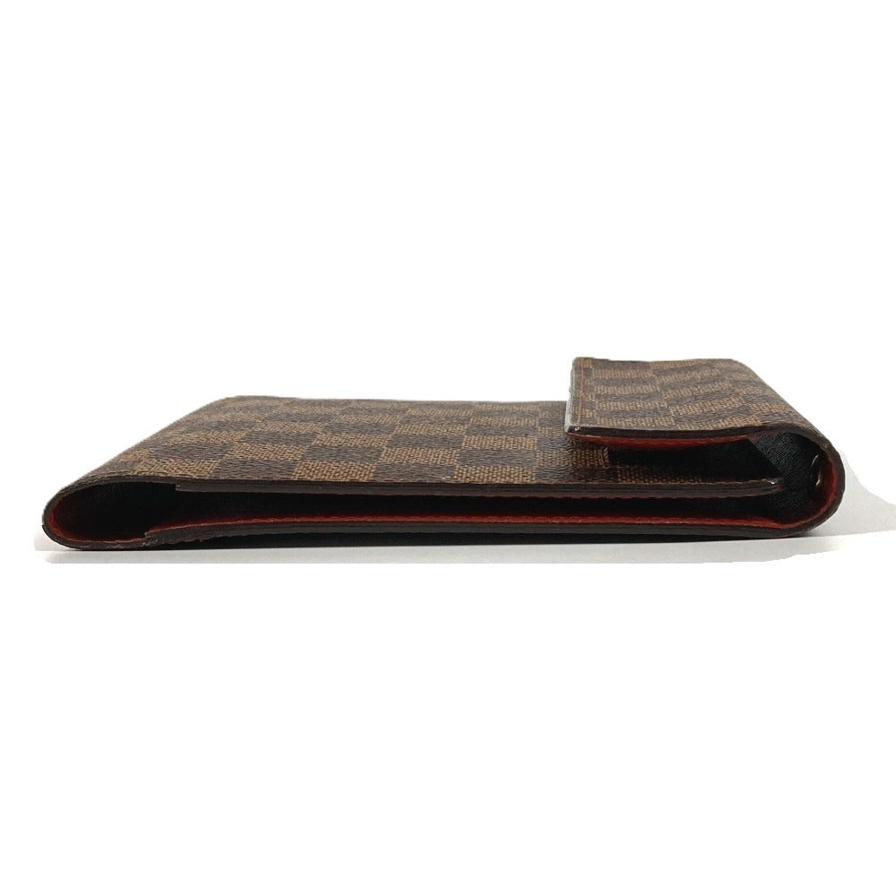 LOUIS VUITTON M99074 ダミエ CDケース DVDケース ポーチ 日本20周年限定 カバン ポーチ ダミエキャンバス ユニセックス エベヌ ブラウン