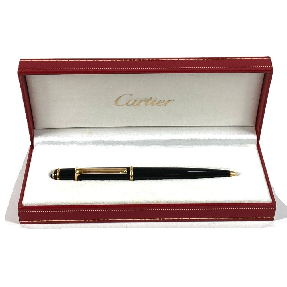 CARTIER Diabolo Ballpoint Pen, Resin, Unisex, Black