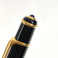 CARTIER Diabolo Ballpoint Pen, Resin, Unisex, Black