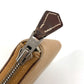 HERMES Azap Long Silkin Wallet Round Zipper Long Wallet Epsom Unisex Beige