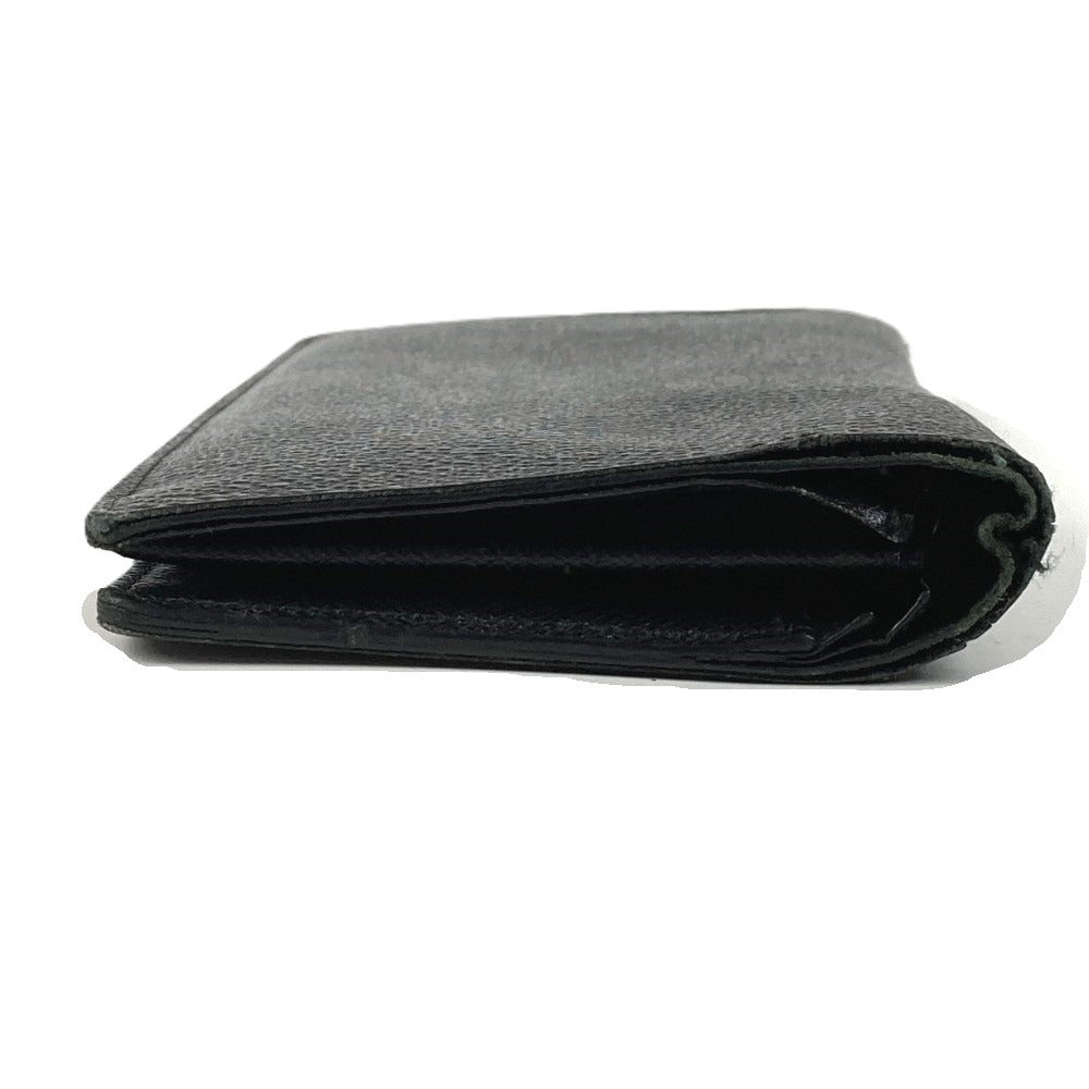 LOUIS VUITTON N62665 Damier Graphite Portefeuille Brazza Wallet Long Wallet Damier Graphite Canvas Unisex Black