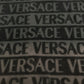 VERSACE Home Throw Blanket I LOVE BAROQUE 2-Piece Set Beach Towel Face Towel Pair Towel Cotton Unisex Black