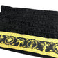 VERSACE Home Throw Blanket I LOVE BAROQUE 2-Piece Set Beach Towel Face Towel Pair Towel Cotton Unisex Black
