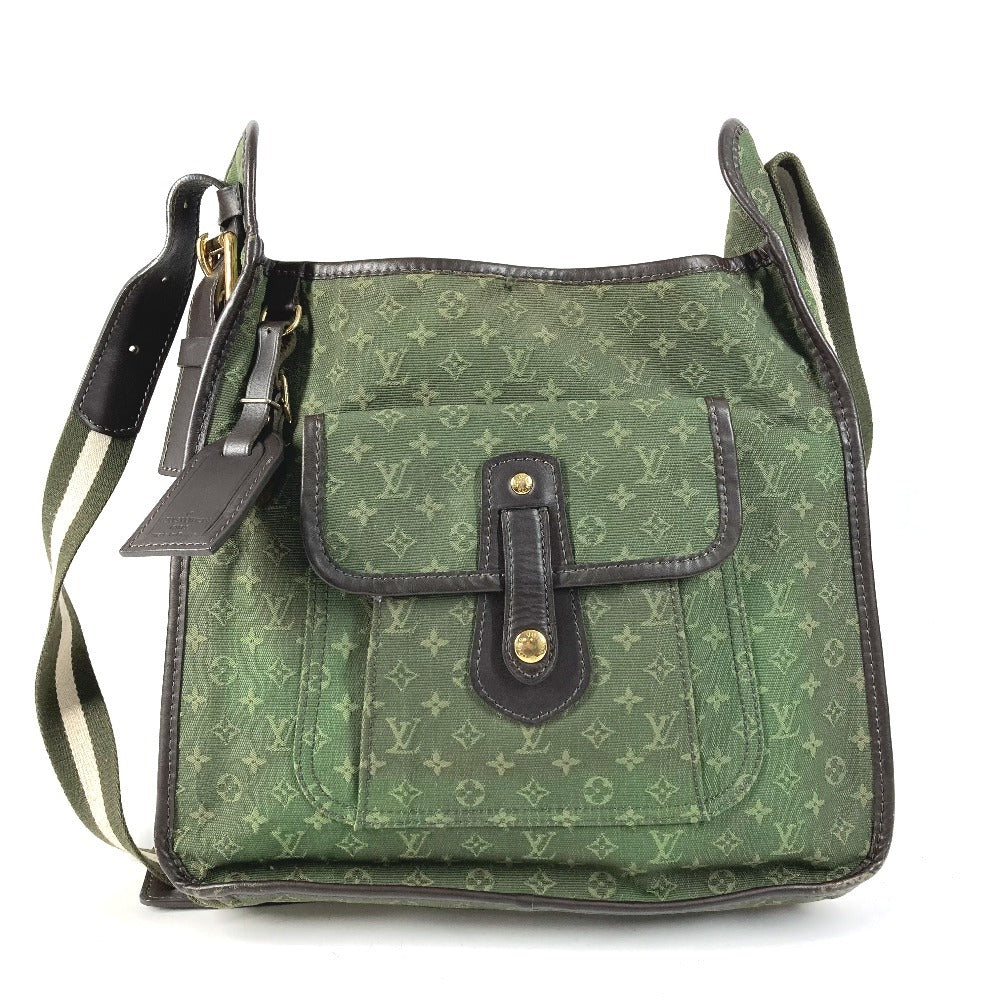 LOUIS VUITTON M92322 モノグラムミニ ブザスマリーケイト カバン 斜め掛け ショルダーバッグ レザー/キャンバス ユニセックス カーキ