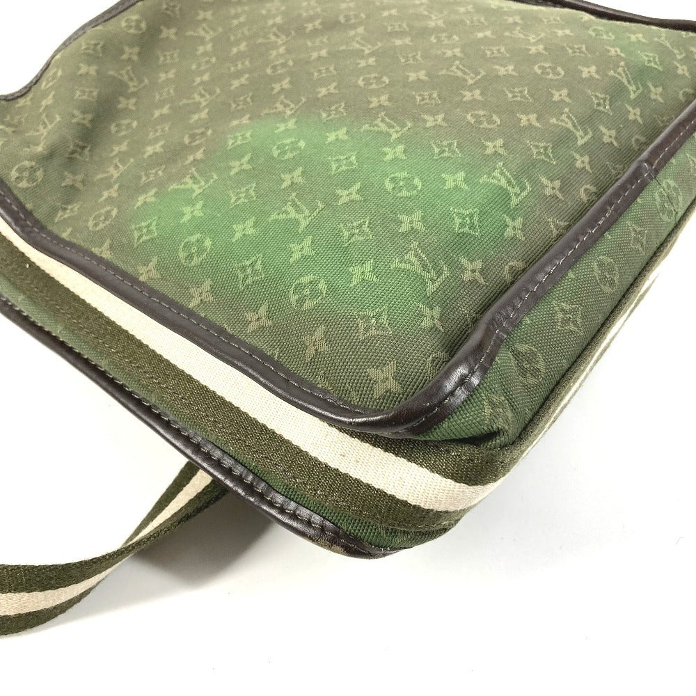 LOUIS VUITTON M92322 モノグラムミニ ブザスマリーケイト カバン 斜め掛け ショルダーバッグ レザー/キャンバス ユニセックス カーキ