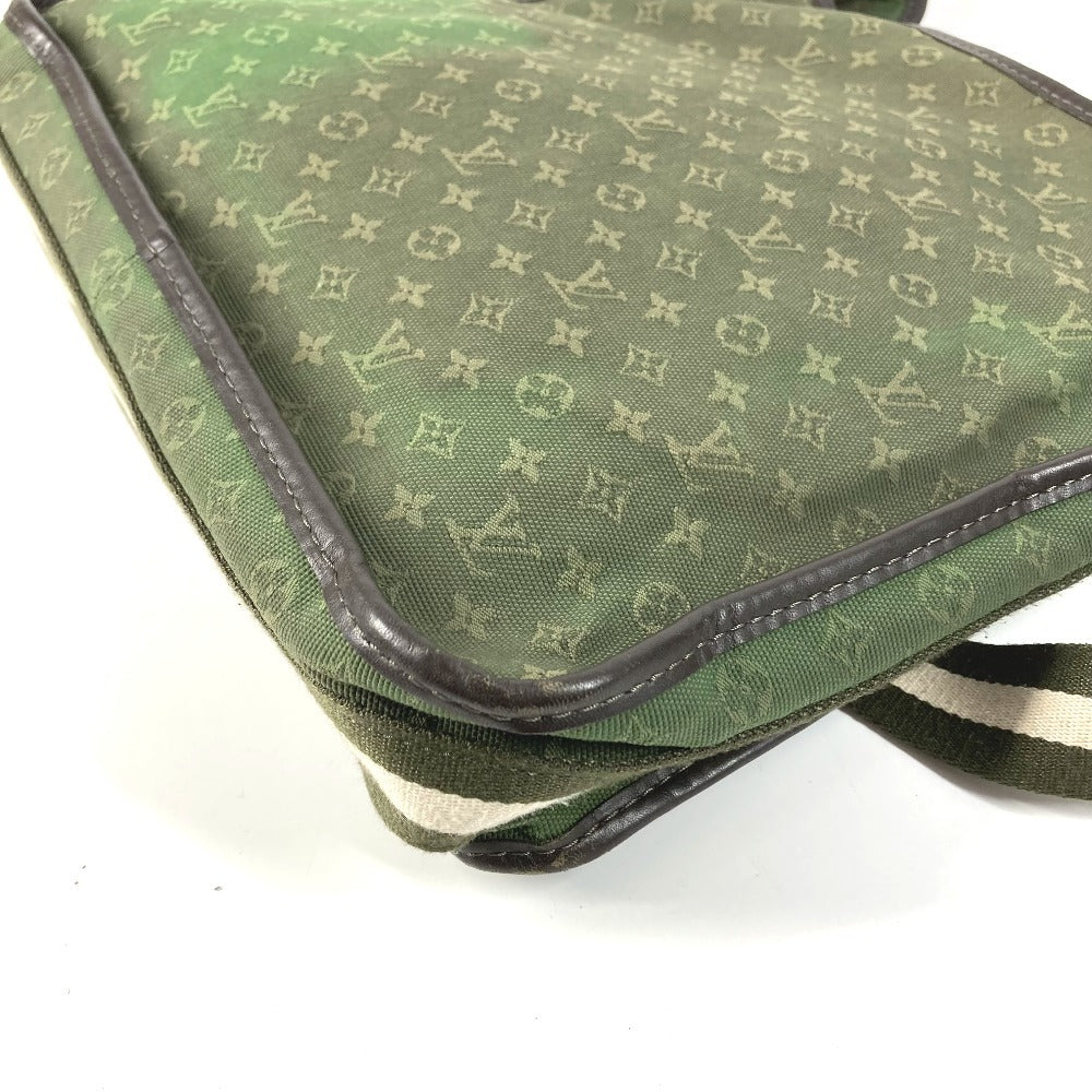 LOUIS VUITTON M92322 モノグラムミニ ブザスマリーケイト カバン 斜め掛け ショルダーバッグ レザー/キャンバス ユニセックス カーキ