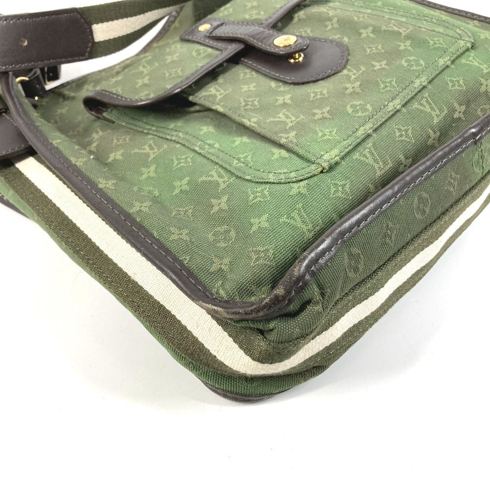 LOUIS VUITTON M92322 モノグラムミニ ブザスマリーケイト カバン 斜め掛け ショルダーバッグ レザー/キャンバス ユニセックス カーキ